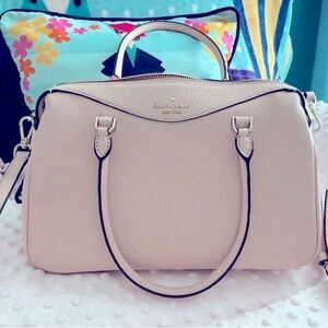 Kate Spade Large Satchel Rose Smoke